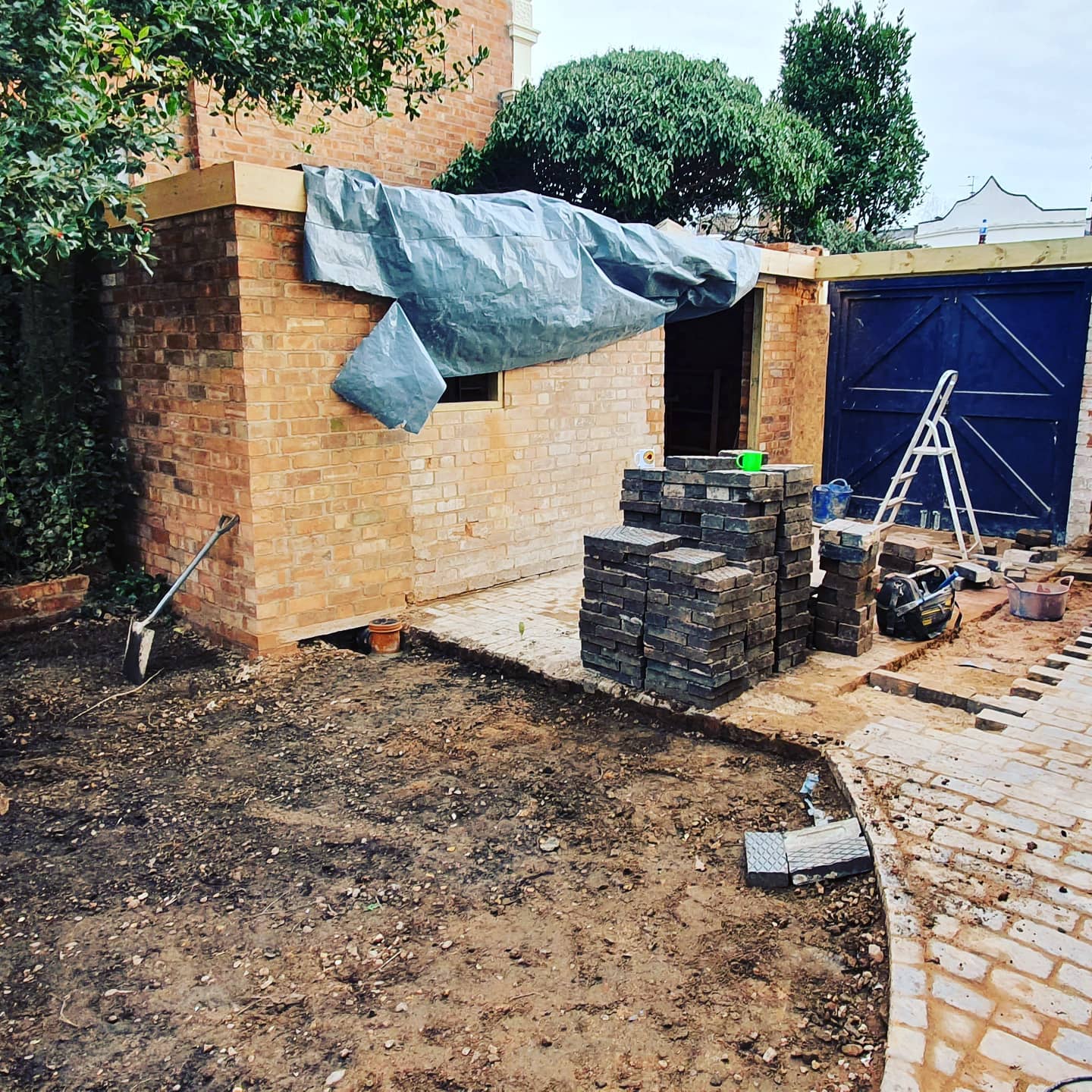 Leamington Spa Landscaping & Garage Rebuild gallery image 11