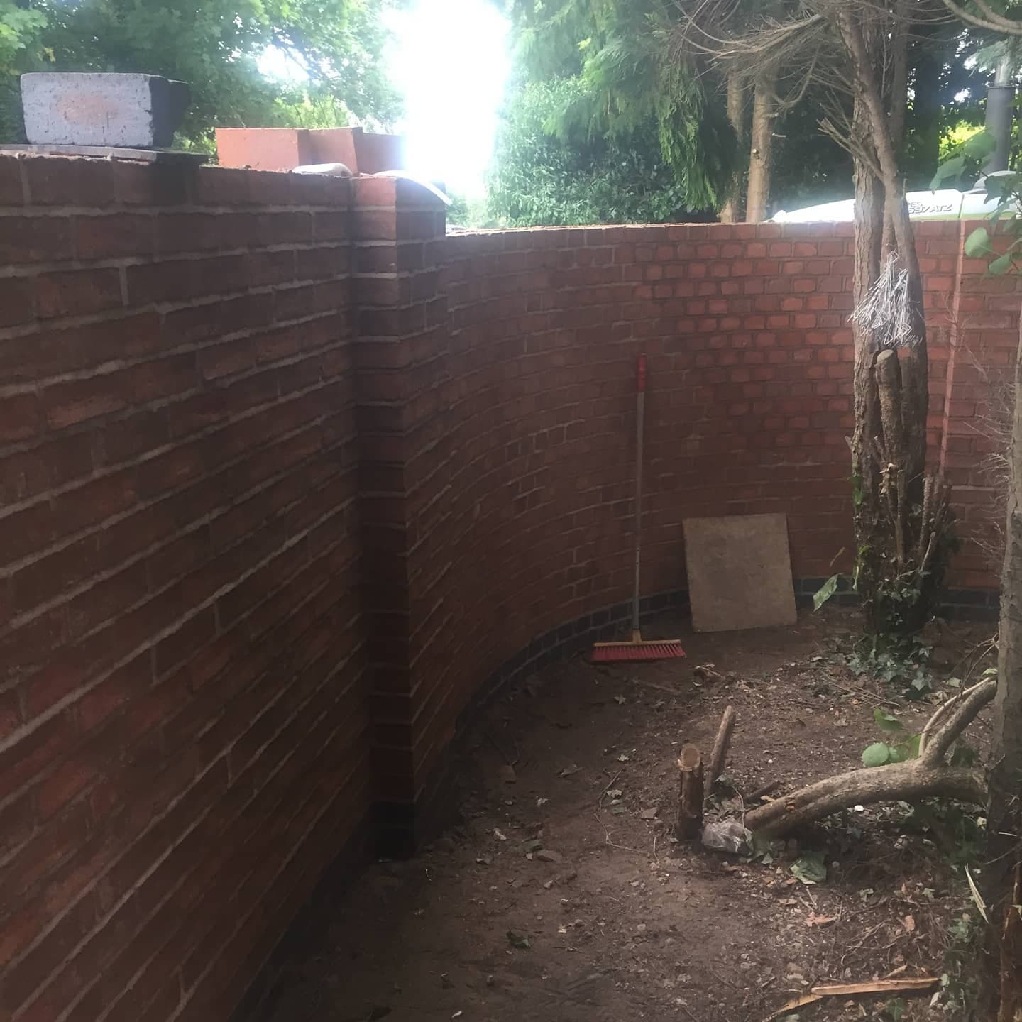 Solihull Curved Garden Wall gallery image 3