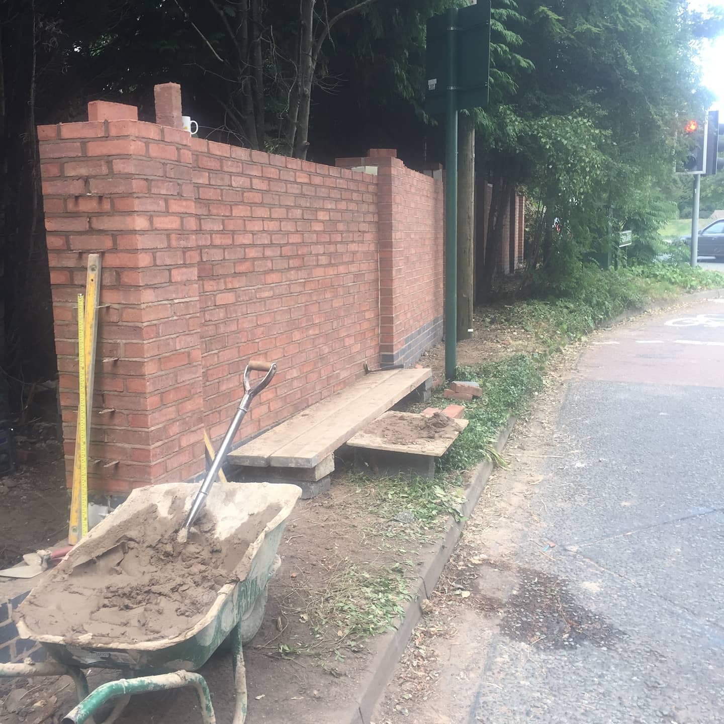 Solihull Curved Garden Wall gallery image 5