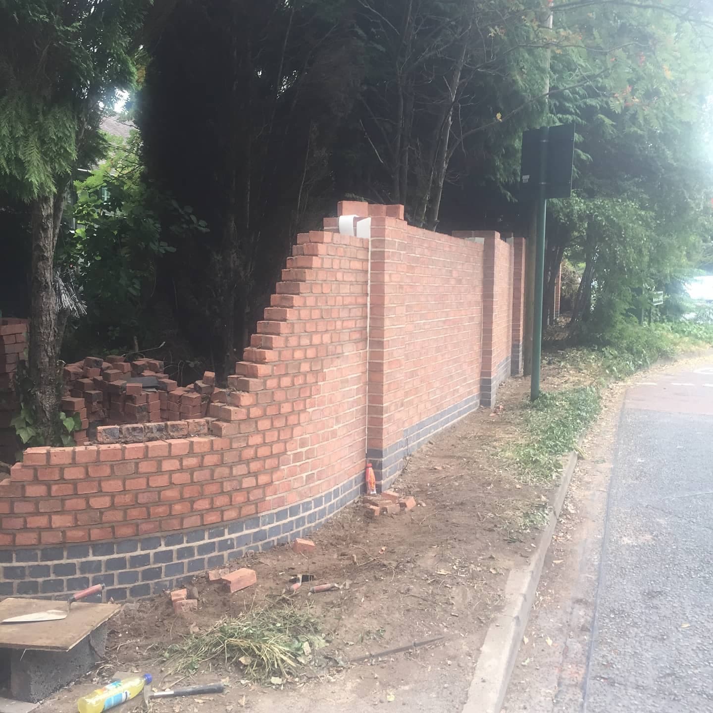 Solihull Curved Garden Wall gallery image 6