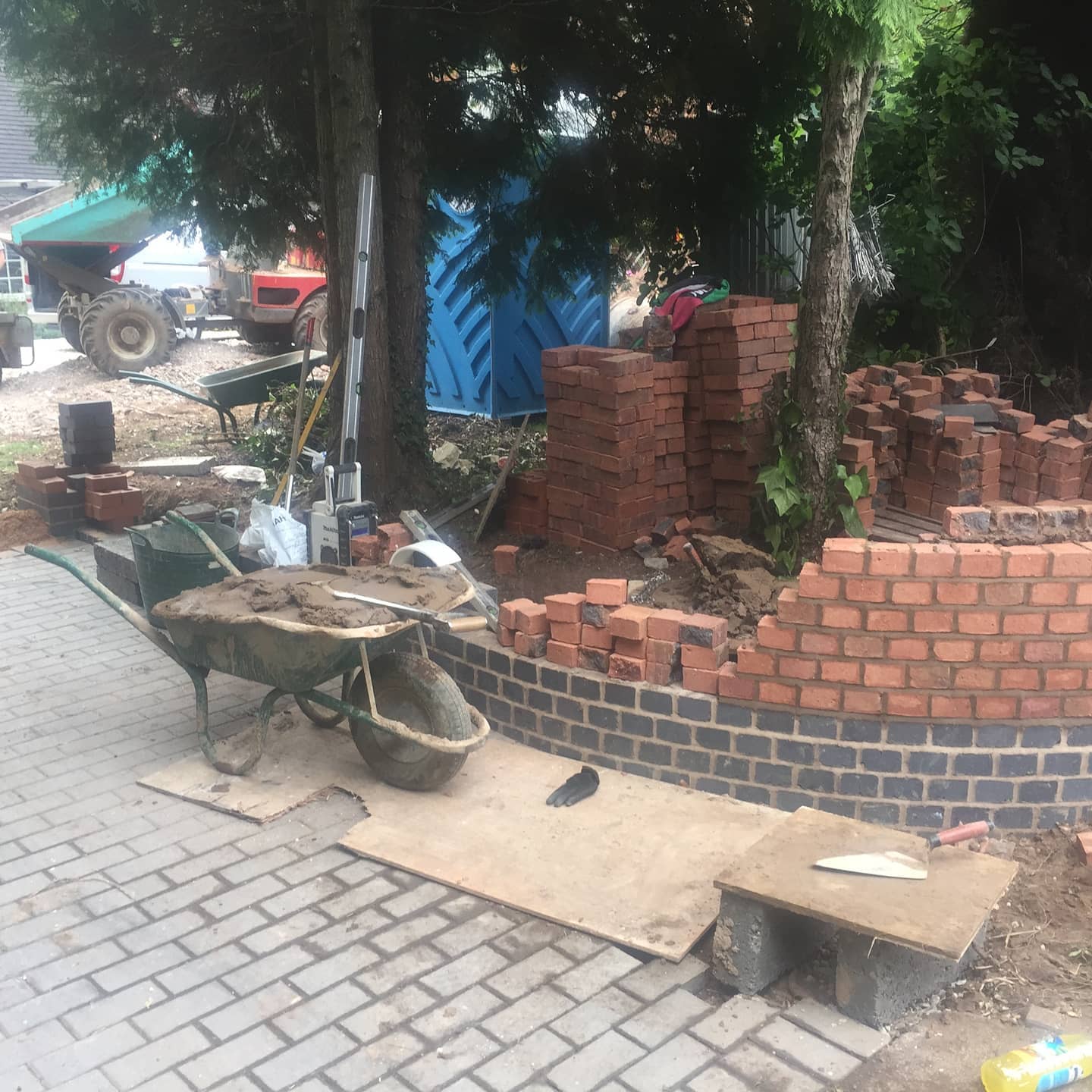 Solihull Curved Garden Wall gallery image 7